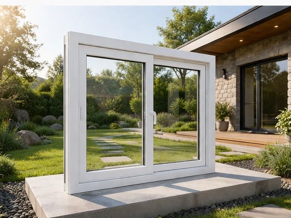 uPVC sliding windows Hyderabad SHIVION Homes near me villa balcony wide opening
