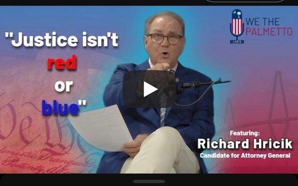 Richard Hricik discusses justice and colors red and blue.