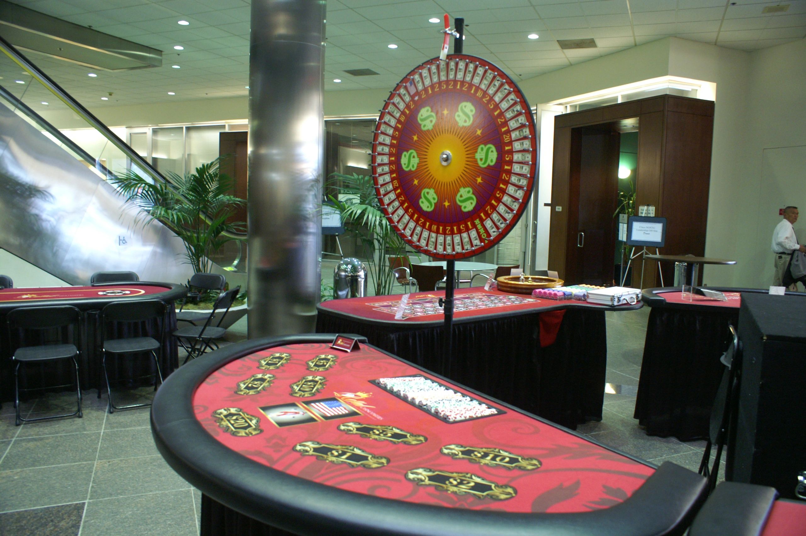 Casino game party rental