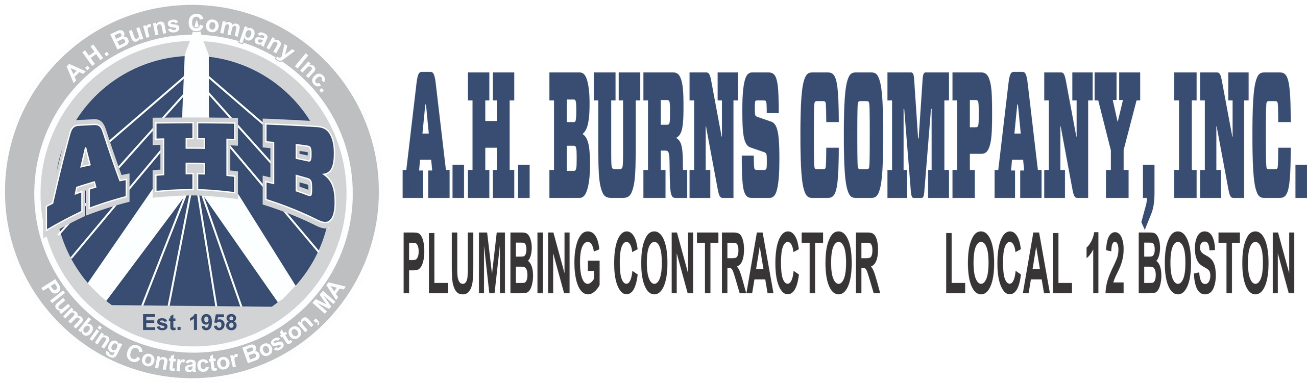 A.H. Burns Company, Inc logo Plumbing Contractor LOCAL 12 BOSTON