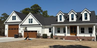 Wilmington whole home renovation with custom addition by NC Hammer Construction.