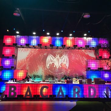 Bacardi live event in New Orleans 