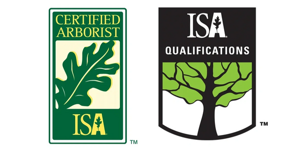 International Society of Arborculture logo and ISA TRAQ logo