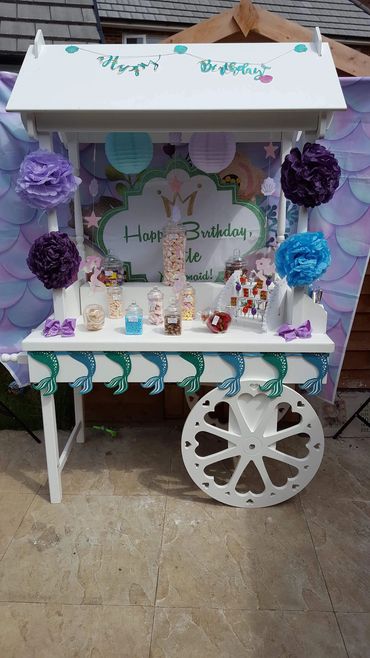 Outdoor large sweet cart