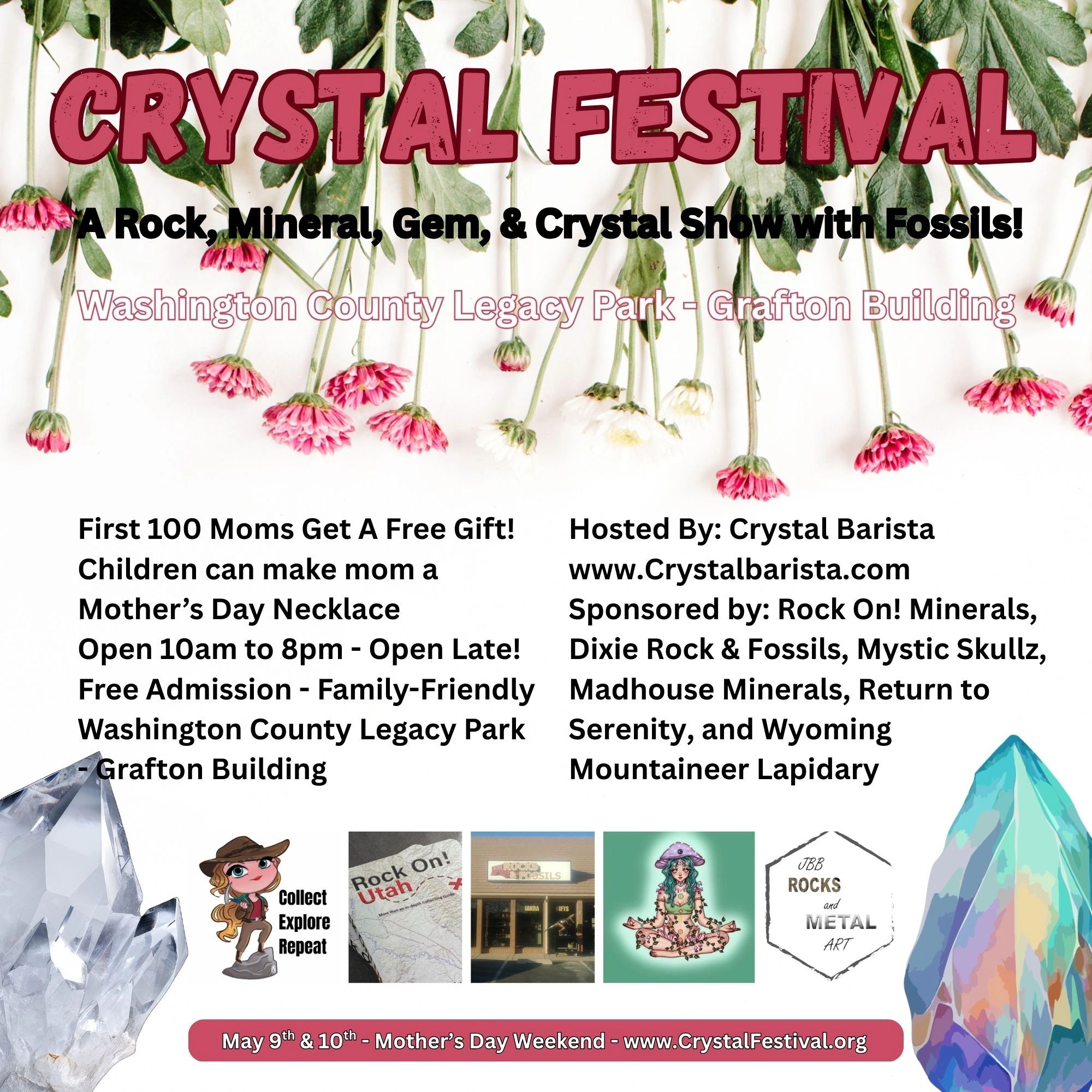 Crystal Festival - A Rock, Mineral, Gem, & Crystal Show
Washington Legacy Park
Grafton Building