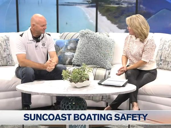 Boating Safety tips on Suncoast view