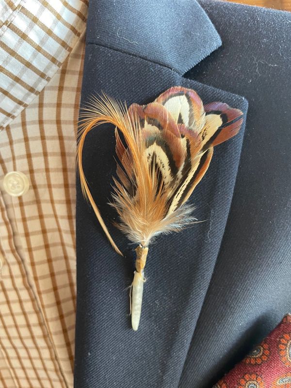 Feather Lapel Pin