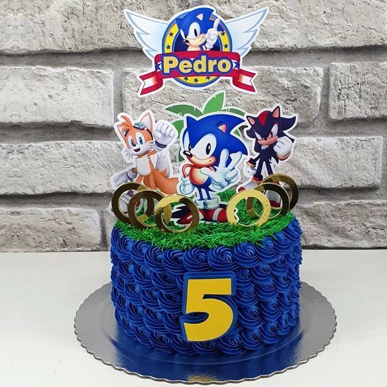 Pastel de sonic