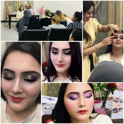 Make up class, beautician training, xee beauty