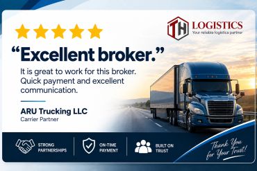 Logistics company praised as an excellent broker for quick payment and communication.