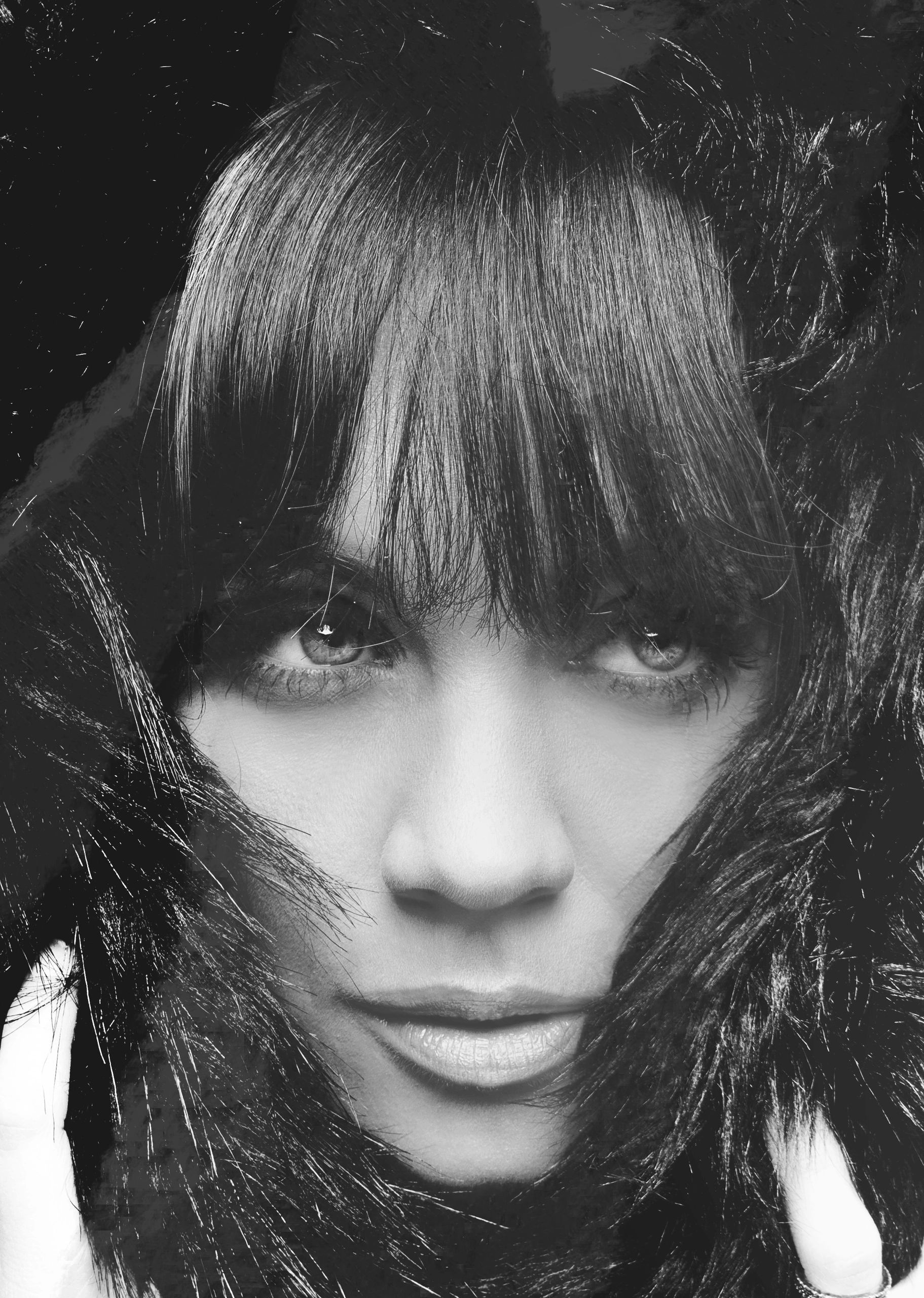 Fashion portrait of model