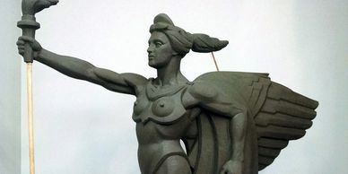 Striding Liberty, statuette