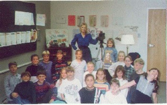 Story Train classroom session with students and teacher