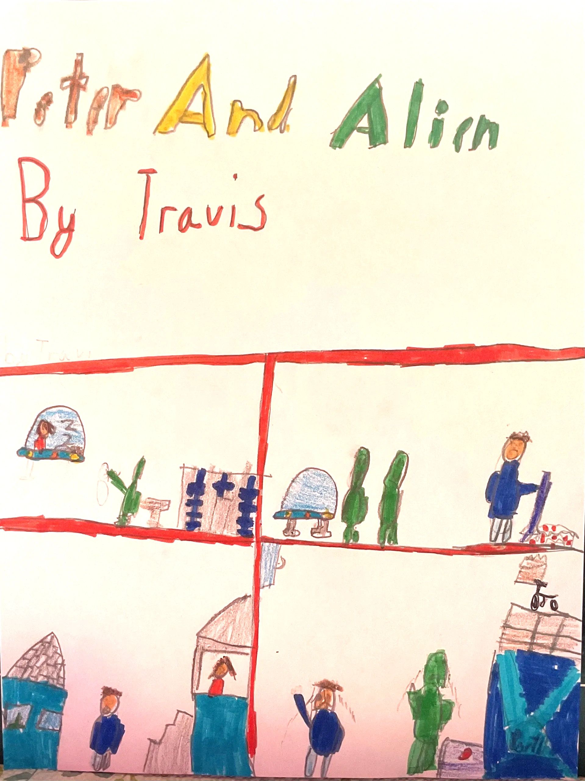 Peter and Alien — Page 1