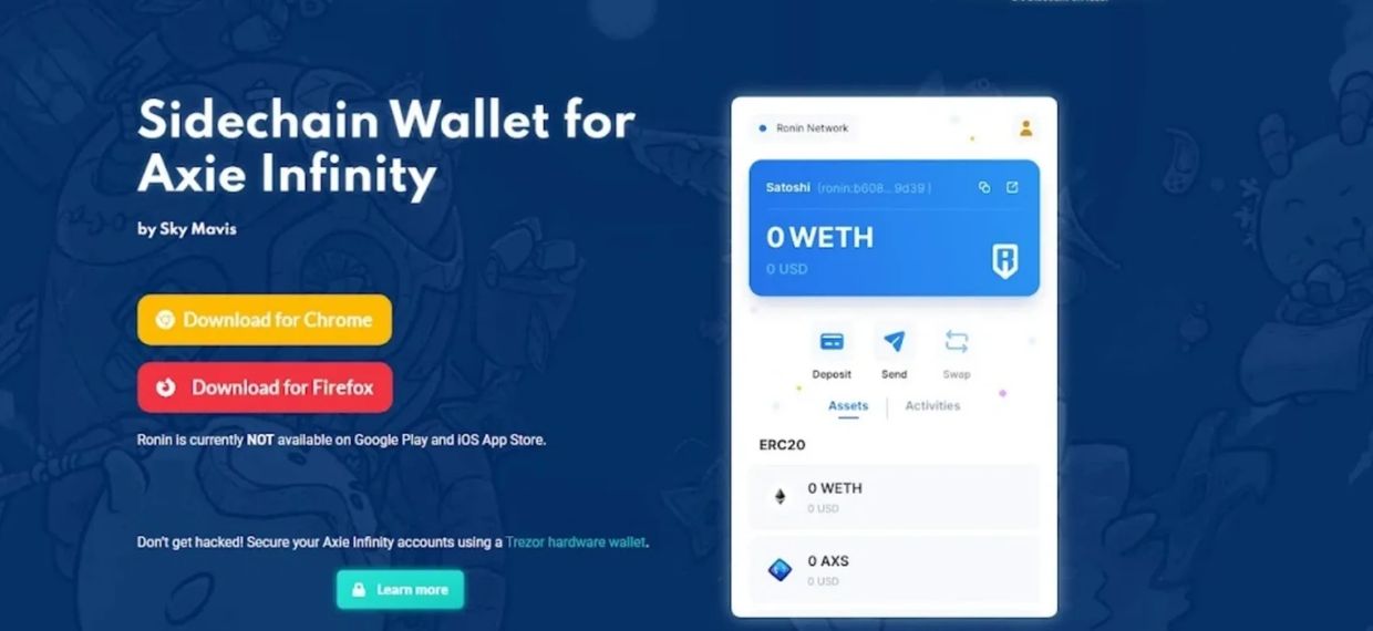 Ronin Wallet Login to My Account RoninWallet