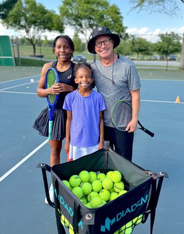 With Jade and Ava, spring 2026