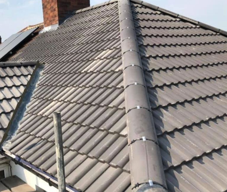 Full tile roof completed 