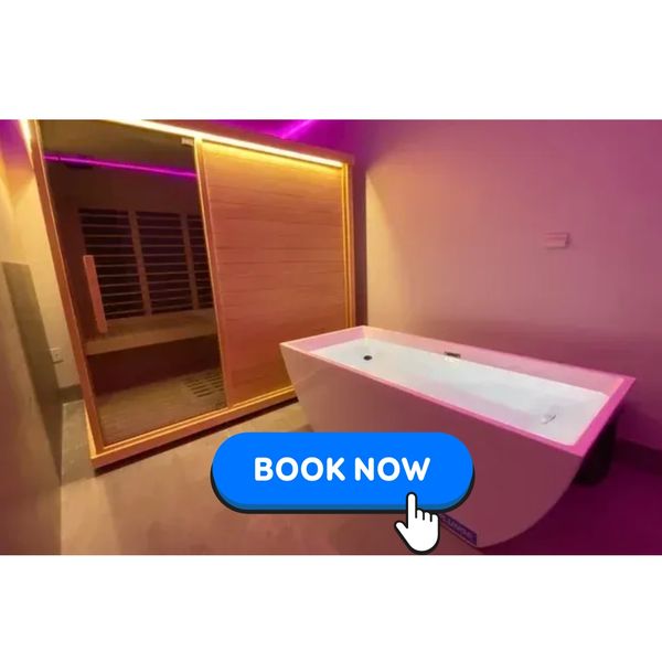 contrast therapy, cold plunge, cold water immersion, infrared sauna, hot cold treatment