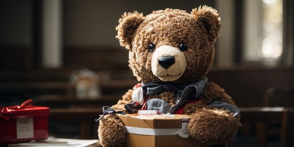 teddy bear of charity