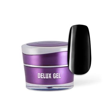 DELUX GEL BLACK #001 5G PERFECT NAILS BOUTIQUE OF BEAUTY UK PROFESSIONAL NAIL SUPPLIES