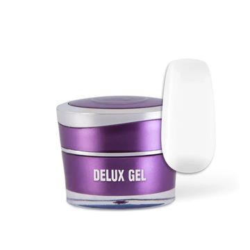 DELUX GEL WHITE #002 5G PERFECT NAILS BOUTIQUE OF BEAUTY UK PROFESSIONAL NAIL SUPPLIES