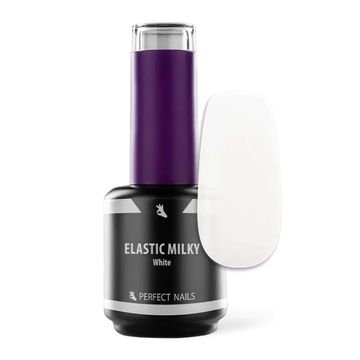 ELASTIC MILKY WHITE GEL 15ML PERFECT NAILS BOUTIQUE OF BEAUTY UK PROFESSIONAL NAIL SUPPLIES