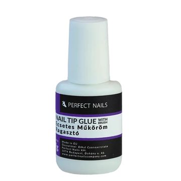 NAIL TIP GLUE WITH BRUSH 7GR PERFECT NAILS BOUTIQUE OF BEAUTY UK PROFESSIONAL NAIL SUPPLIES