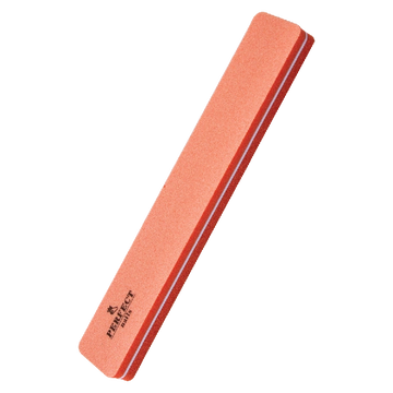 BUFFER RECTANGULAR ORANGE #100/100 PERFECT NAILS BOUTIQUE OF BEAUTY UK PROFESSIONAL NAIL SUPPLIES