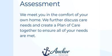 Home care assessment and plan creation.