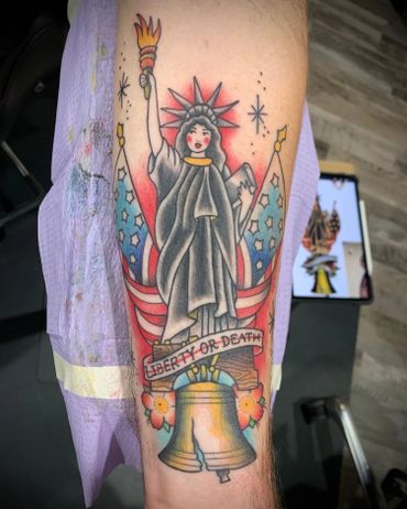 Liberty of Death tattoo