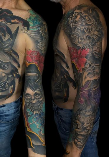 Traditional Japanese sleeve