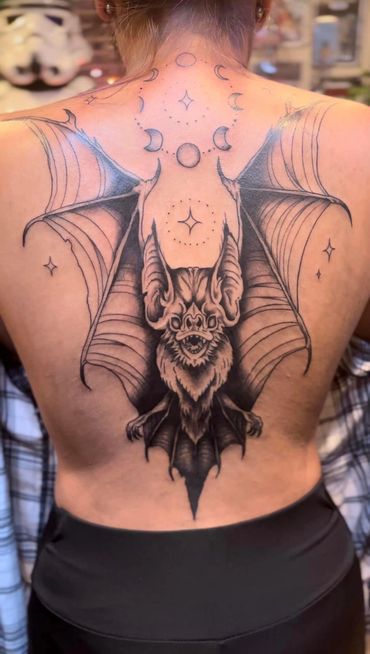 Bat tattoo