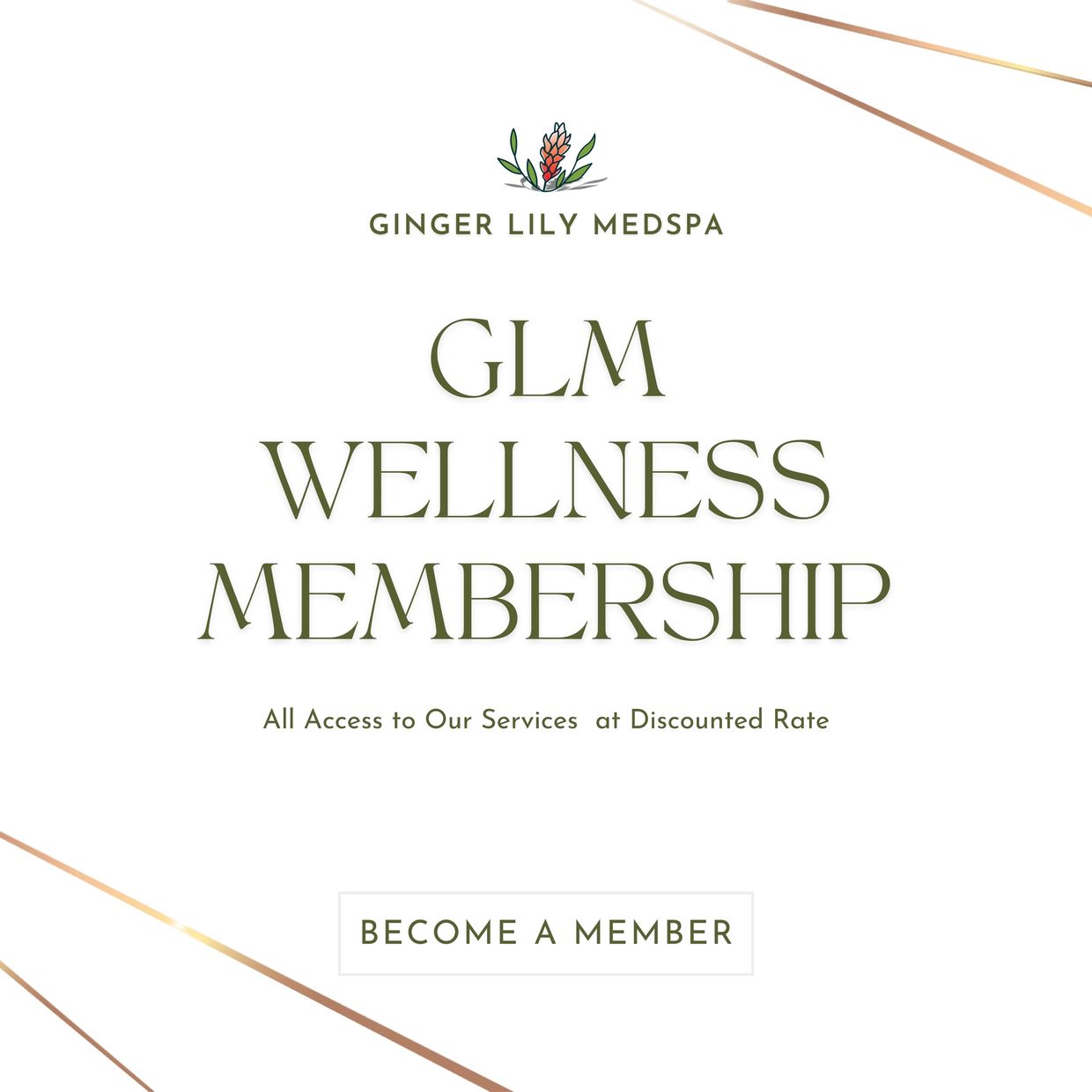 Ginger Lily  Wellness Membership