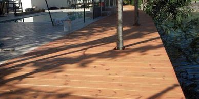 Pressure-Treated Deck in Miami