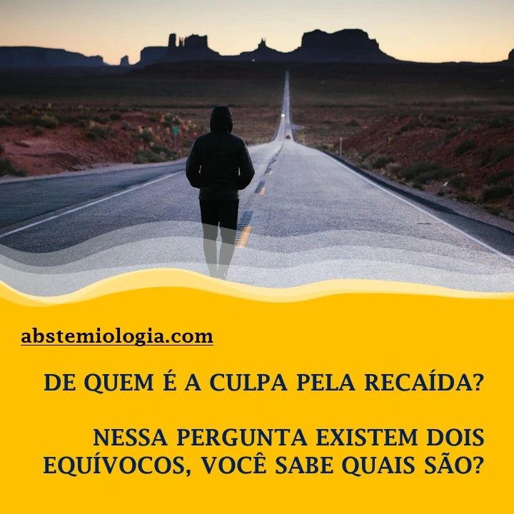 Reca Da DE QUEM É A CULPA PELA RECAÍDA?