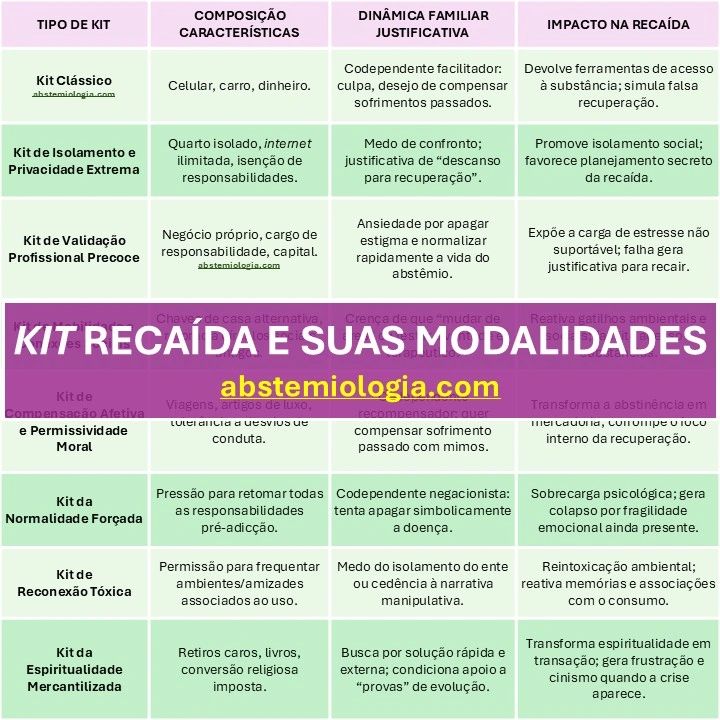 Reca Da KIT RECAÍDA E SUAS MODALIDADES