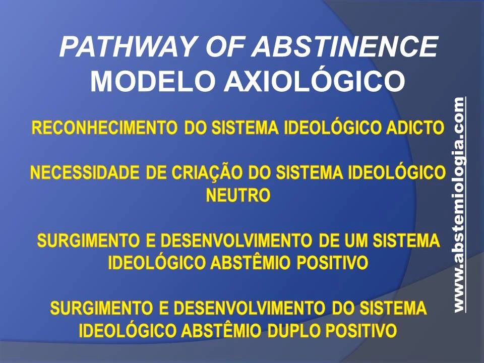 PATHWAY OF ABSTINENCE ‒ MODELO AXIOLÓGICO