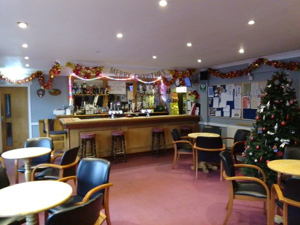 Dining area in a hall room for hire