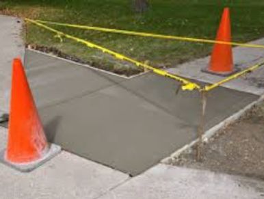 Concrete repairs and replacement service in Allentown PA