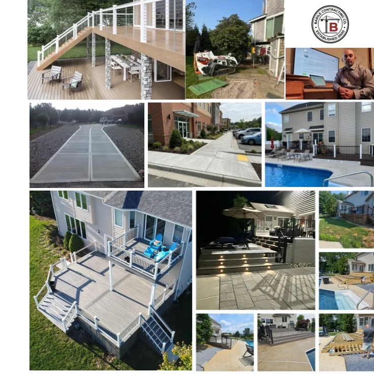 Deck builder, concrete, and commercial property maintentenance in Lehigh Valley and Poconos, PA