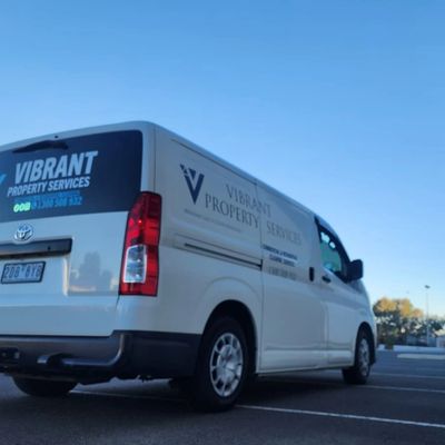 Vibrant property service van
