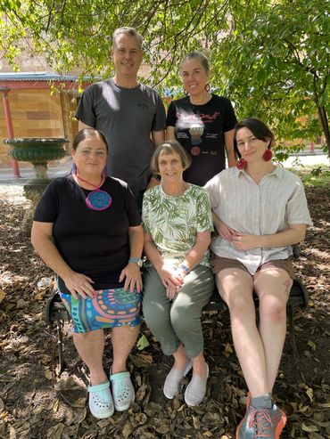 Baramadagal and Cabrogal together at Tree Planting at Baramada River - March 2025