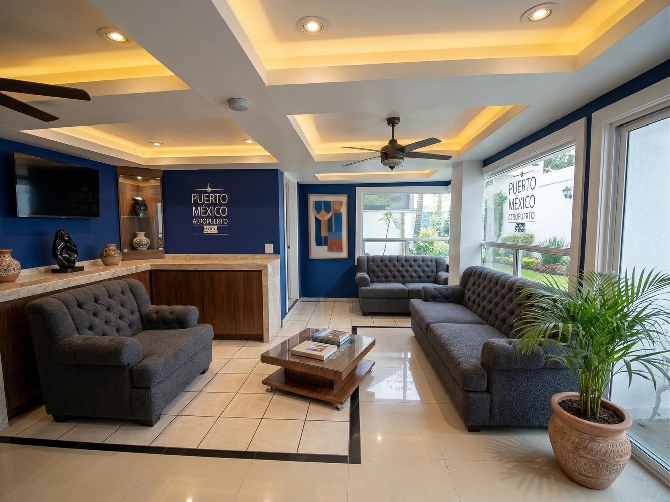 Recepción del hotel