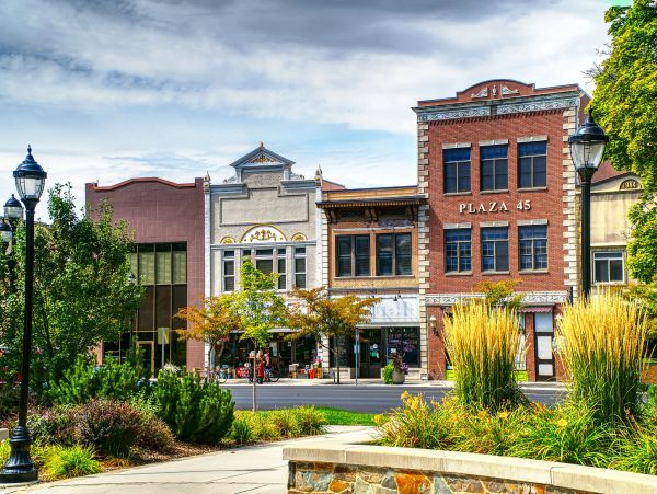 Street in Logan, Utah