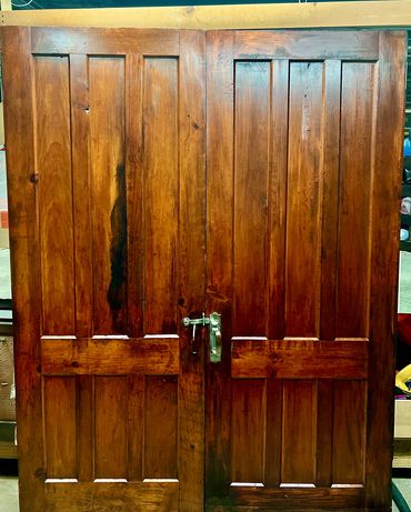 Farmhouse Door - Refinished (After Photo)