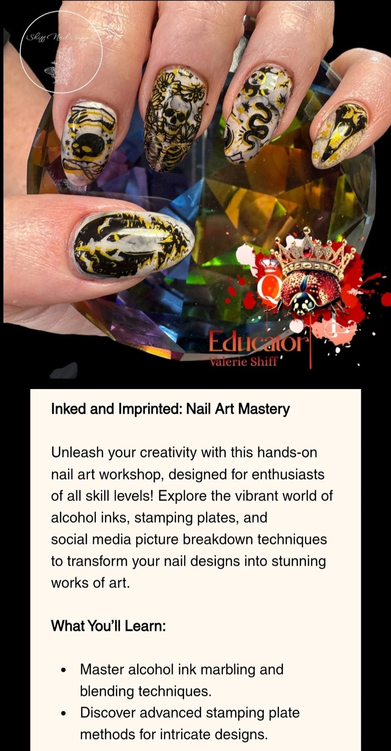 Ready to unleash your creativity? Join us for 'Inked and Imprinted' – a hands-on workshop 