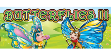 Butterflies II Online Slots Free Spins Bonus at www.directoryofslots.com