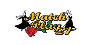 Match Play 21 Blackjack table games section with $20 free at Sun Palace Casino