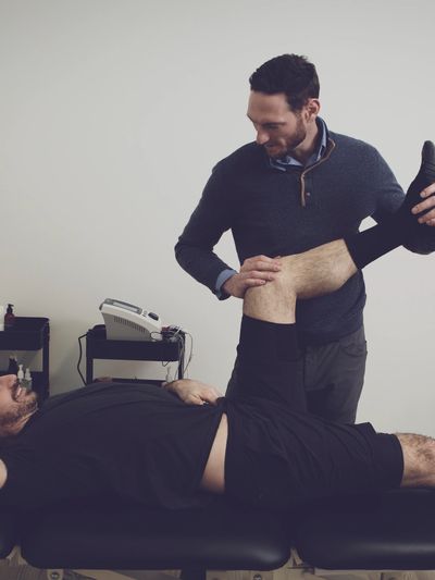 Chiropractic assessment provided by Dr. Josh Binstock