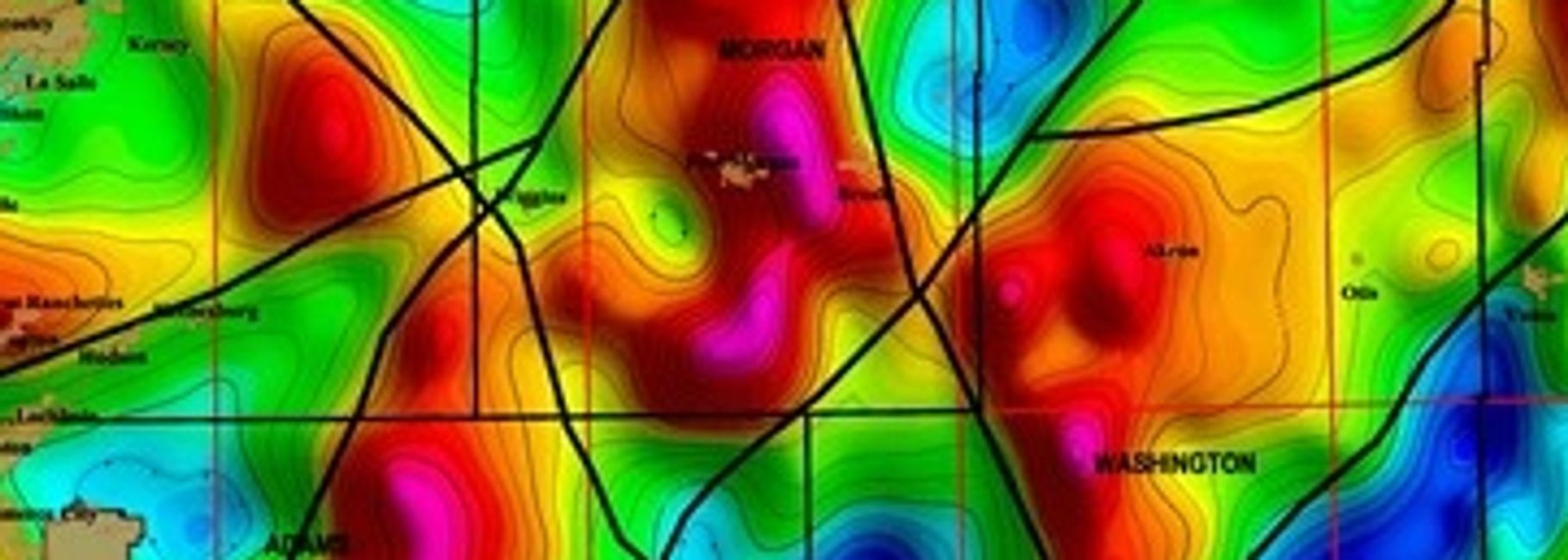 New Fracture Model

Integrated interpretation from magnetic depth slices, gravity, subsurface data.
